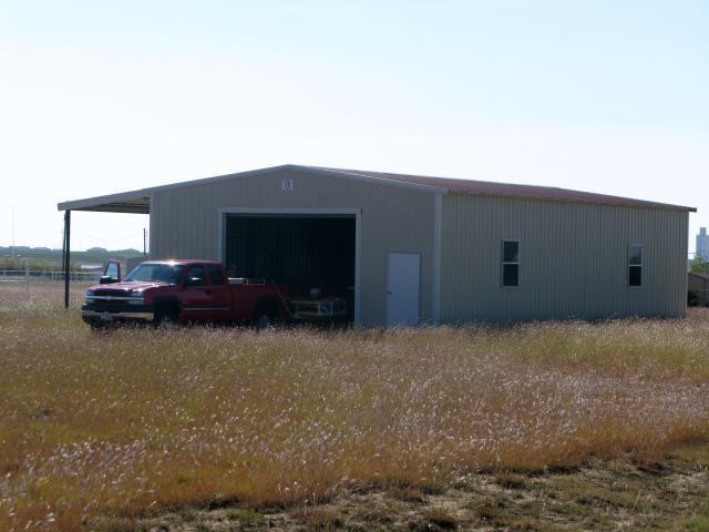 30' x 50, x 10'  With lean-to